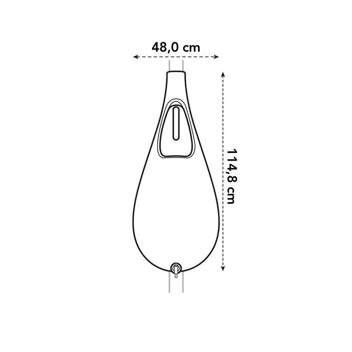 pure raindrop 70L oker